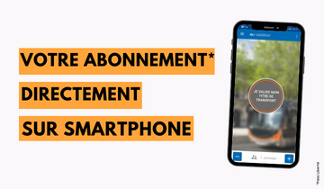 visuel abonnement pass liberté sur smartphone